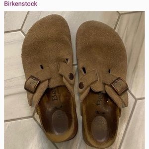 COPY - Betula Birkenstock clog taupe suede size 37